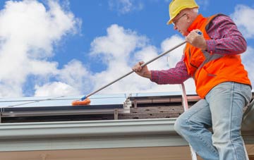 Semley soft wash roof cleaning